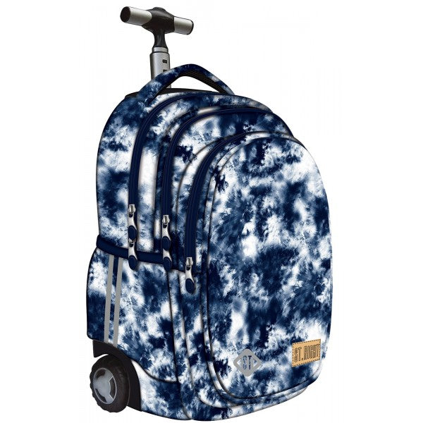 Stormy Sky 3 compartment Trolley Backpack  44x33x25cm