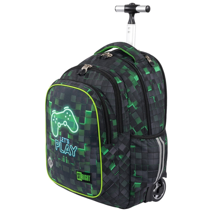 Dark Game 4 compartment Trolley Backpack  44x33x25cm