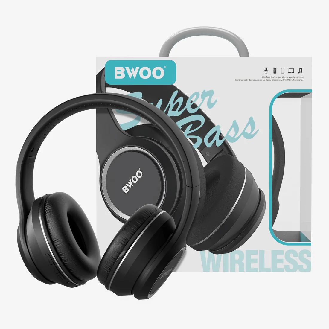 BWOO Wireless Bluetooth Headphones BW580