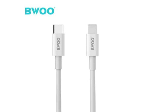 BWOO USB-C To Lightning Cable White 1m Model X193