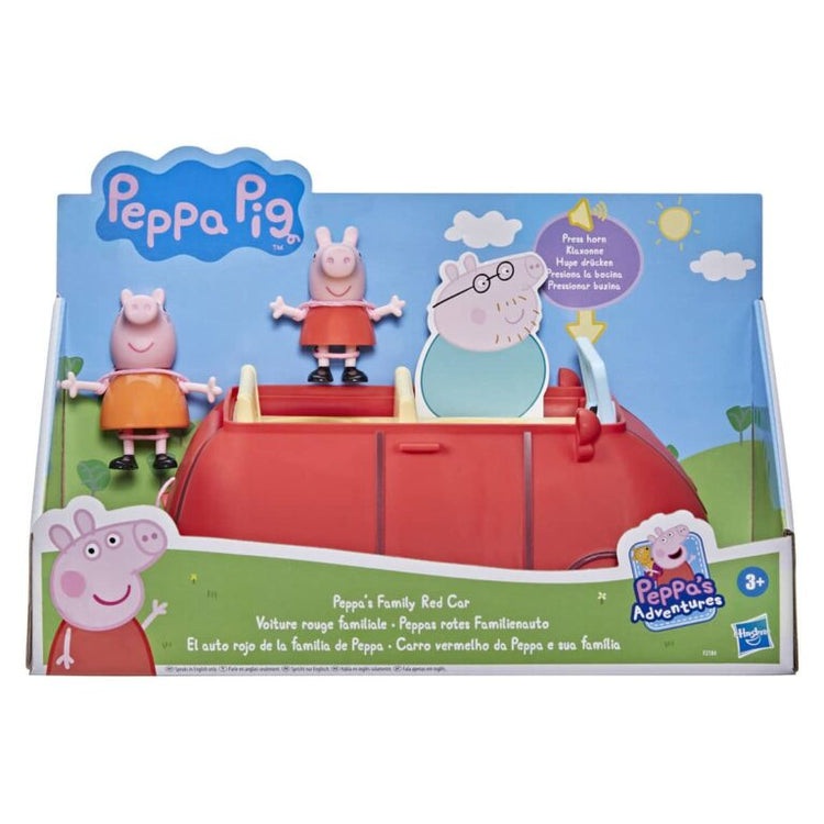 Peppa Pig Peppa's Family Red Car Playset