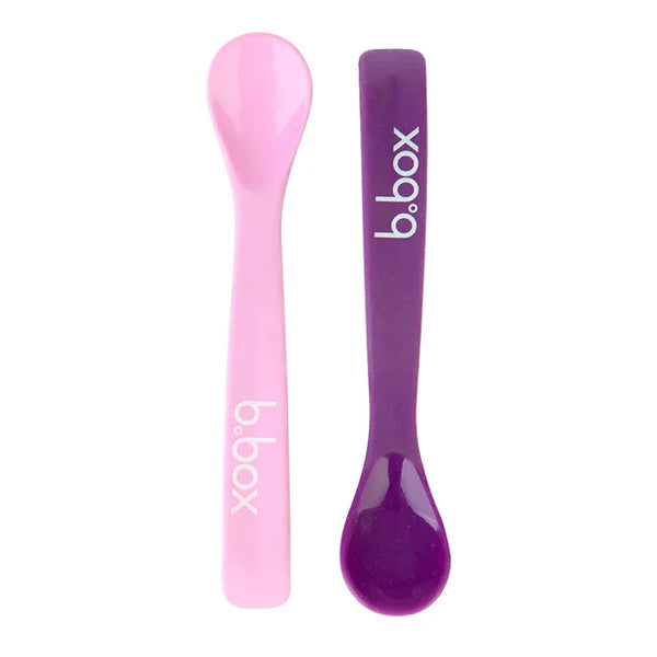 b.box Spoon Twin Pack Purple/Pink
