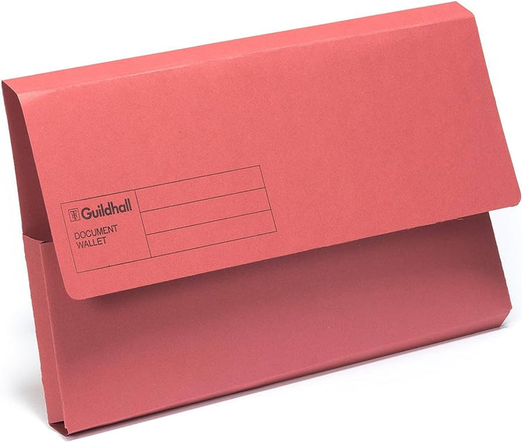 Exacompta Document wallet red