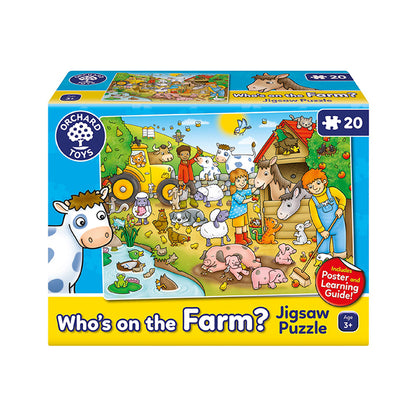 Who's on the Farm? Jigsaw - Orchard Toys
