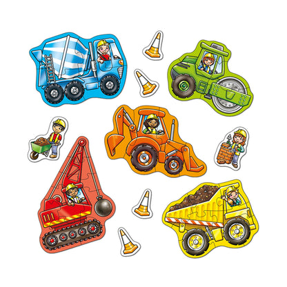 Big Wheels Jigsaw Puzzle - Orchard Toys