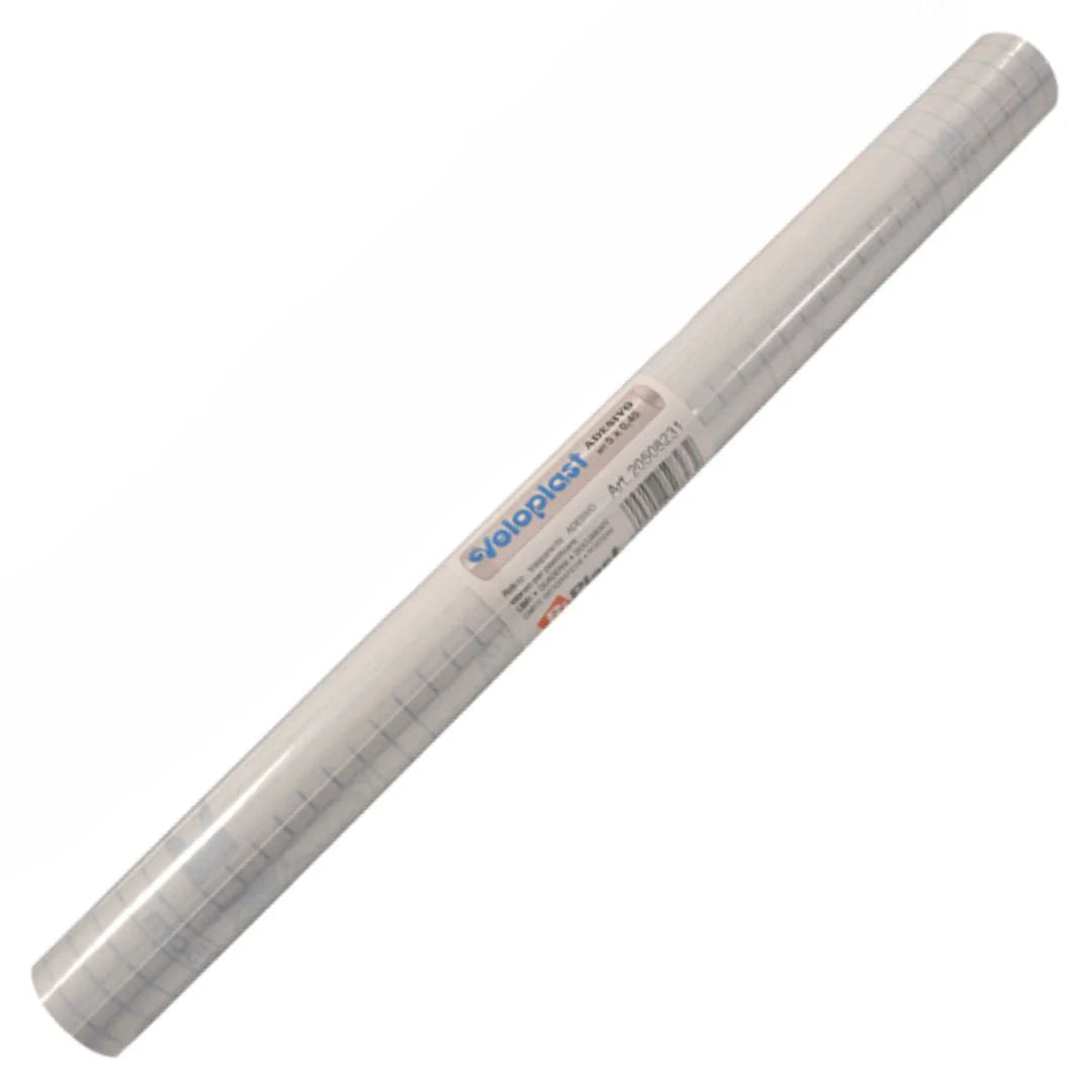 Transparent Veloplast Book Cover Roll 0.45 x 2m