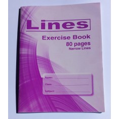 Copyboook - Lines Collection 80 pages narrow lines