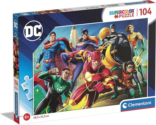 Clementoni DC Comics JL 1 104Pcs 6+