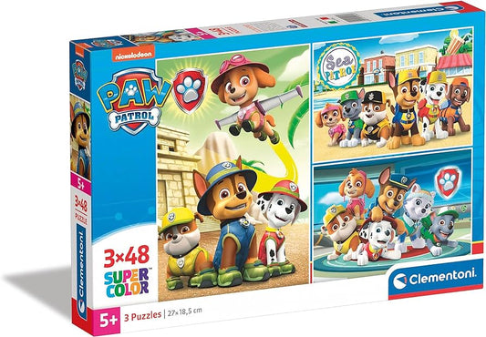 Clementoni Paw Patrol 3x48pieces 5+