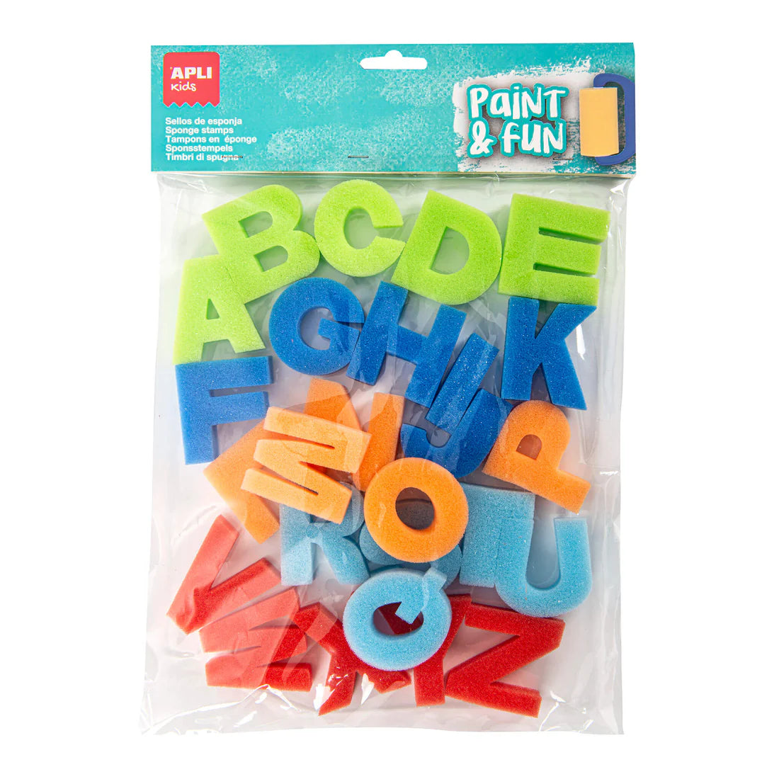 Apli Kids Sponge Stamps ABC (26pcs)