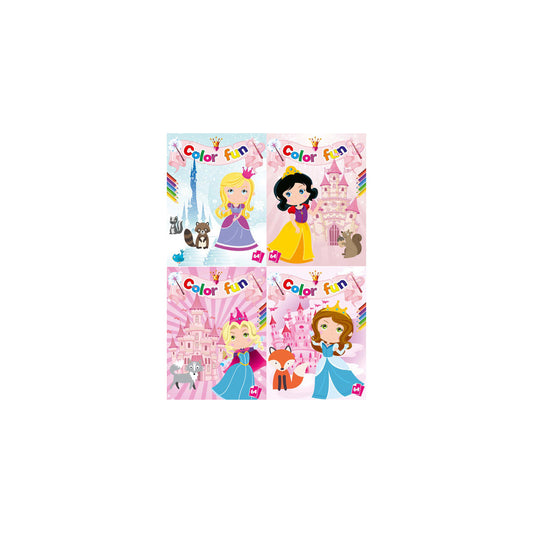 Princess Colouring Fun Book 64 Pages