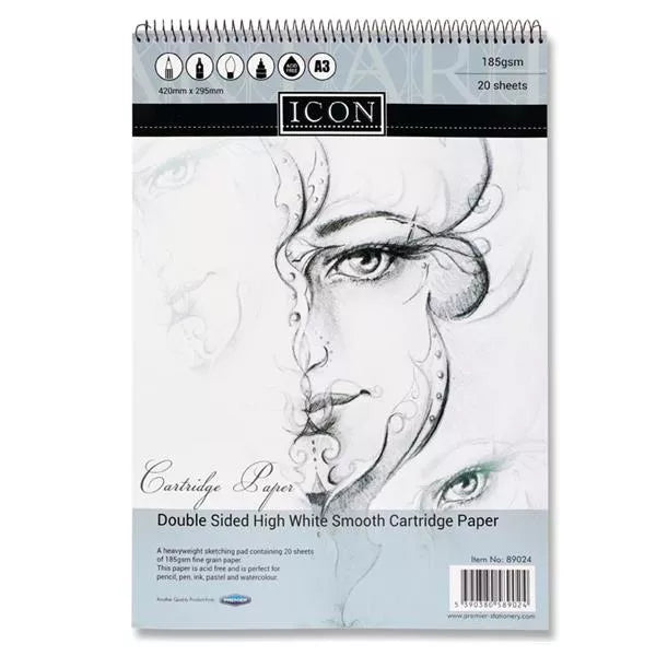 Premier Sketch Pad A3 - 185GSM - 20sheets