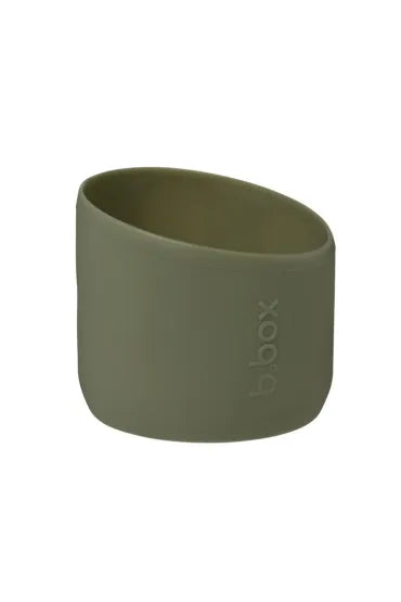 b.box Silicone Bumper for 1 Litre Insulated Flip Top Bottle - Olive