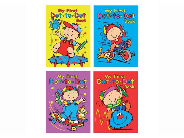 Dot To Dot Book Yellow