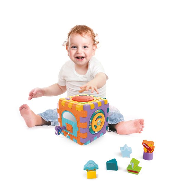 Soft rubber sensory blocks for children 6+