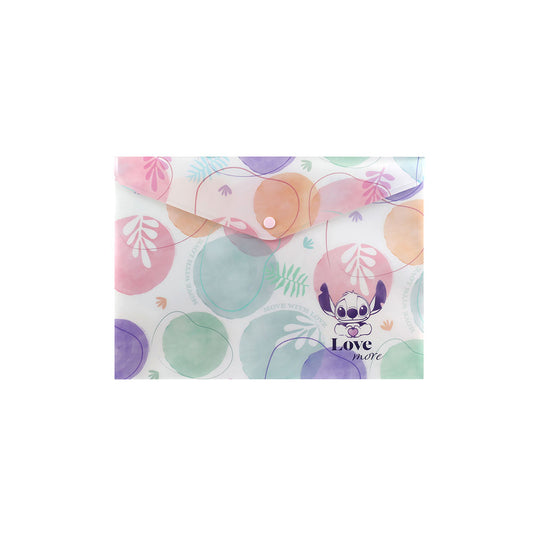 A4 CoolPack Disney Button Folder - Stitch Love
