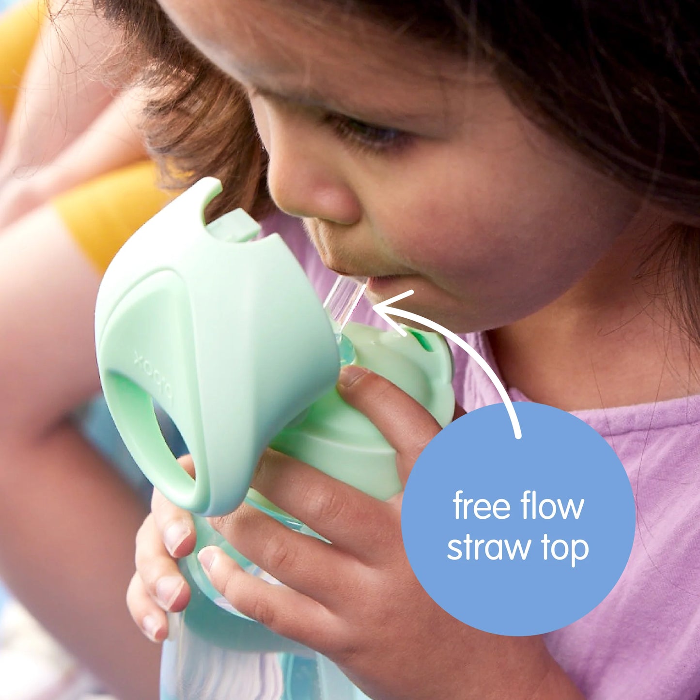 b.box 380ml Straw Drink Bottle Jnr. - Chill Out