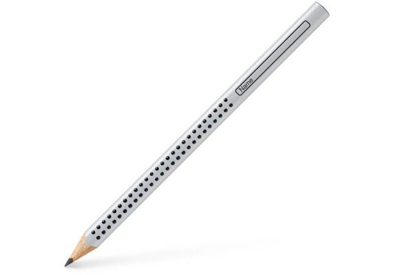 Faber Castell Jumbo Grip Pencil HB/Silver