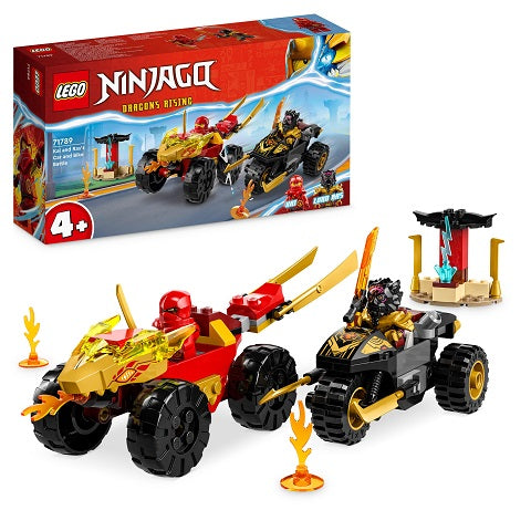 LEGO NINJAGO KAI AND RASS CAR AND BIKE