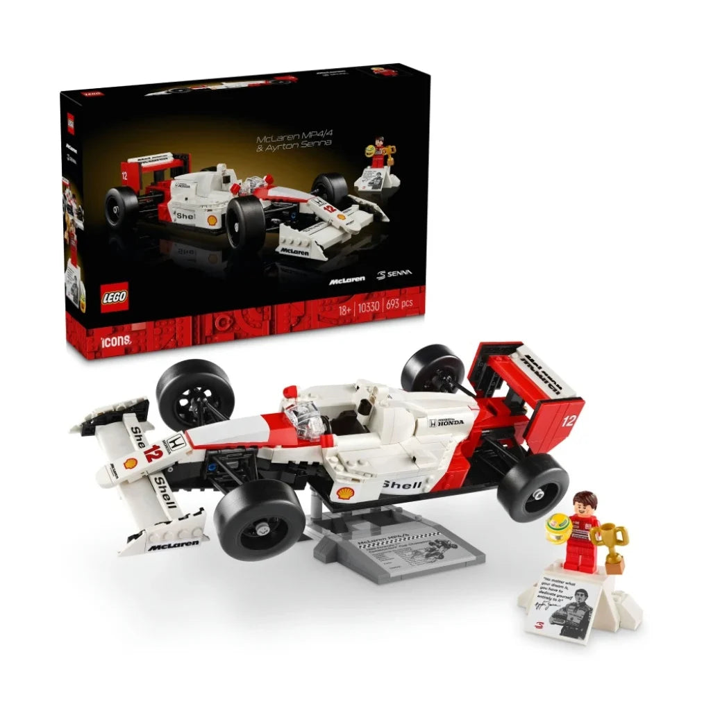 LEGO Icons McLaren MP4/4 & Aryton Senna 689 Pcs