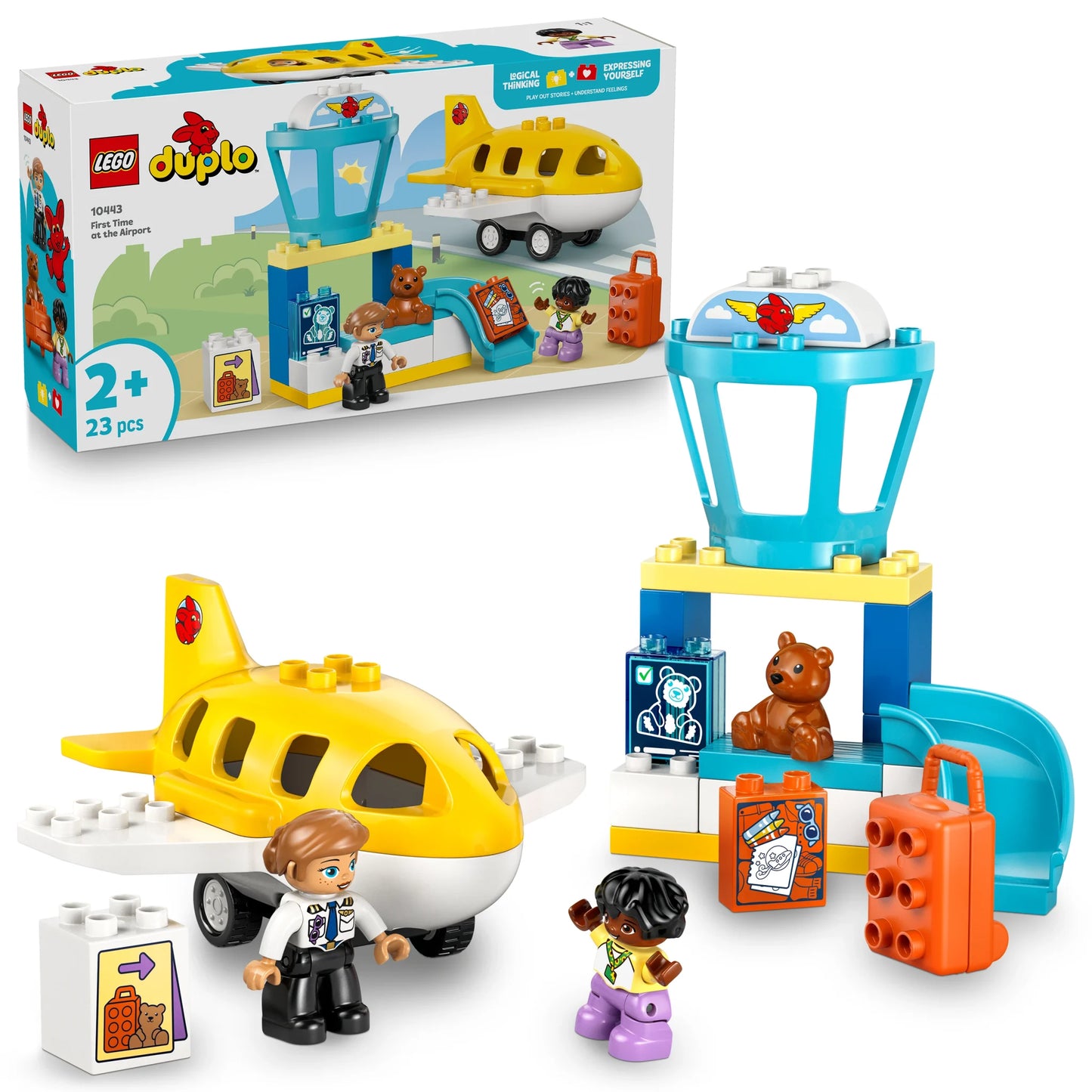 LEGO Duplo First Time At The Airport 23 Pcs