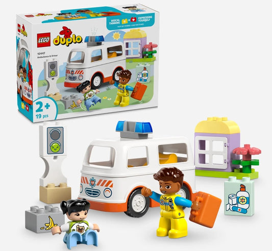 LEGO Duplo Ambulance & Driver 19 Pcs