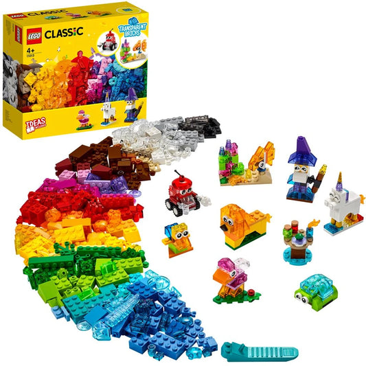 LEGO Classic Creative Transparent Bricks 500 Piece