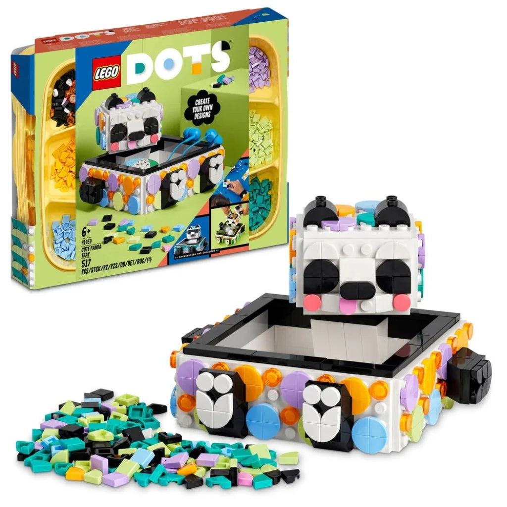LEGO Dots Cute Panda Tray 517 Pieces