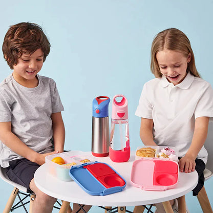 b.box Insulated Straw Bottle - 500ml – Blue Blaze