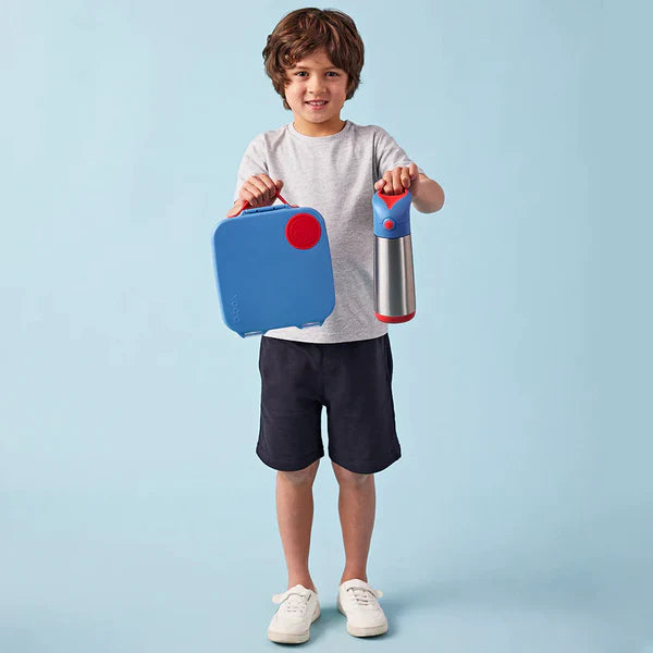b.box Insulated Straw Bottle - 500ml – Blue Blaze