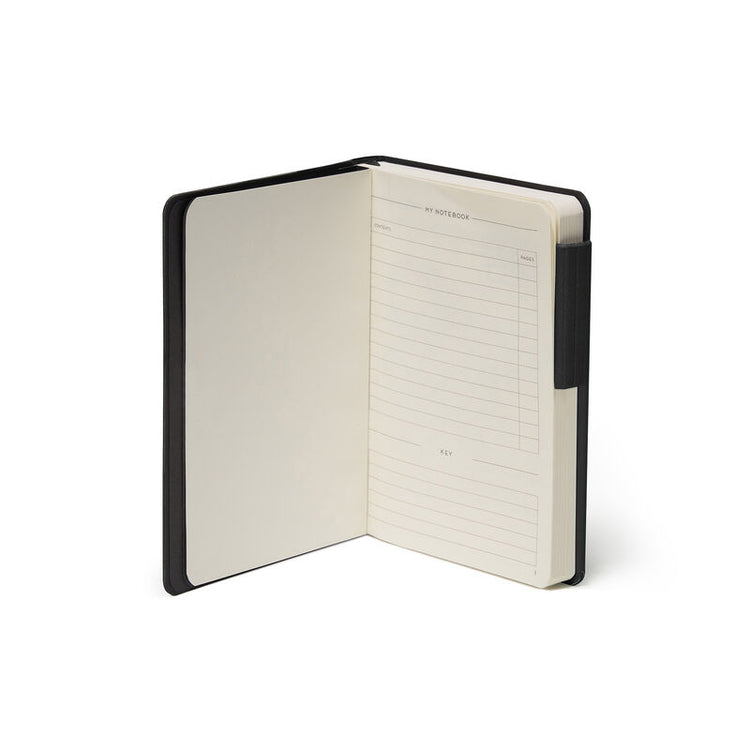 LEGAMI SMALL LINED NOTEBOOK BLACK