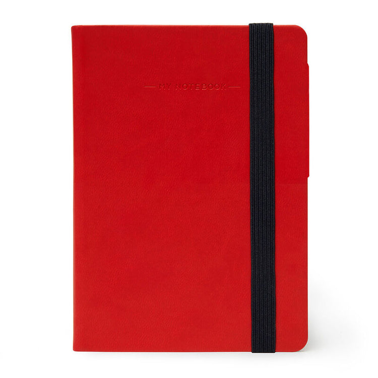 LEGAMI SMALL LINED NOTEBOOK RED