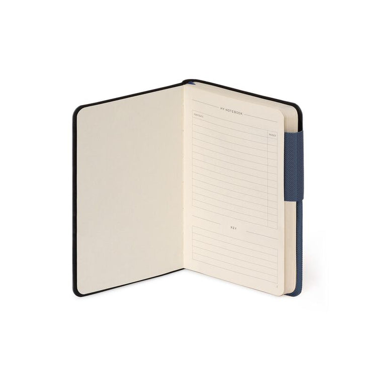 LEGAMI SMALL LINED NOTEBOOK GALACTIC BLUE