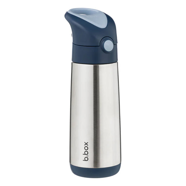 b.box Insulated Straw Bottle - 500ml – Midnight