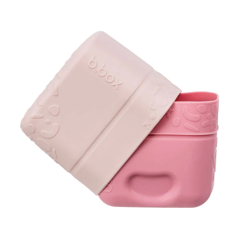 b.box Silicone Snack Cup - Blush