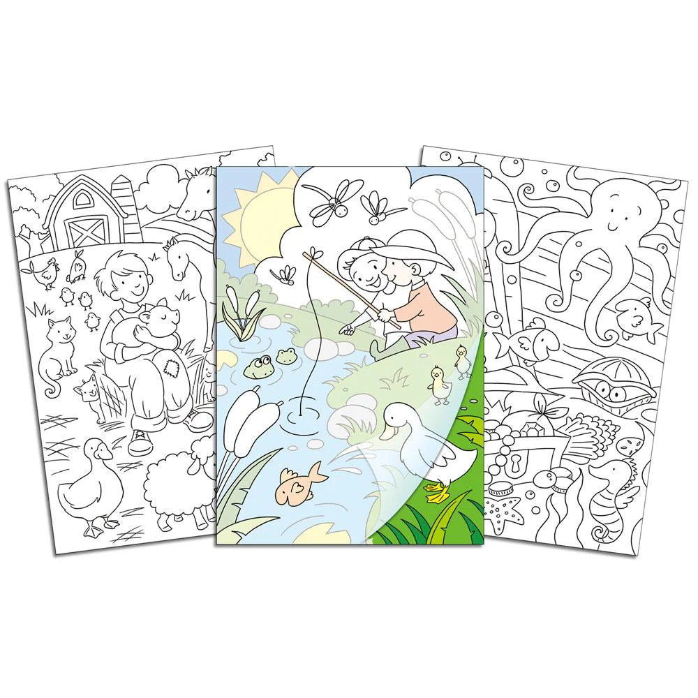 A Tracing Colour Book