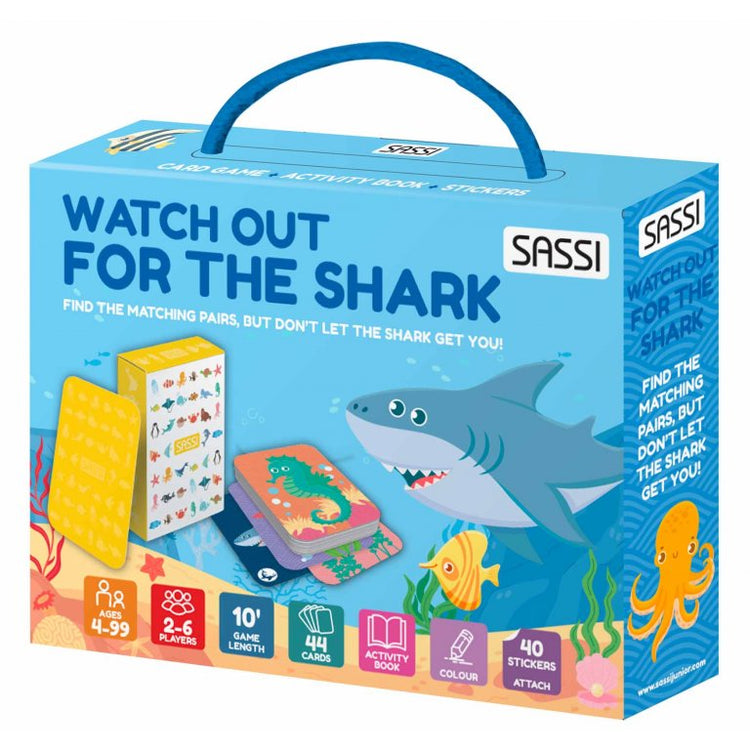 Card Game - Watch Out For The Shark - Sassi