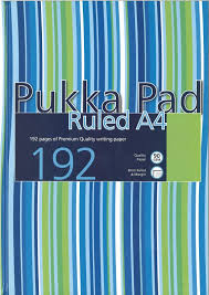 Pukka Pad Ruled A4 192 pages
