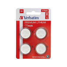 4pack Lithium Battery - CR2430