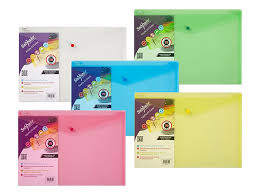 A3 Envelope folder with press stud closure