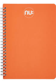 A4 NU Spiral Notebook Coral