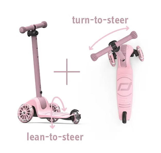 Highwaykick 3S LED Lights - Rose (3+ years)