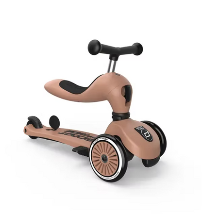 Scooter Highwaykick 1 Push & Go - Mocha (1-5 Years)