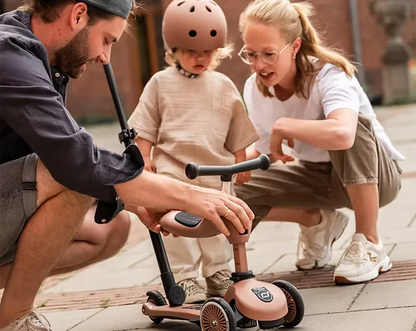Scooter Highwaykick 1 Push & Go - Mocha (1-5 Years)