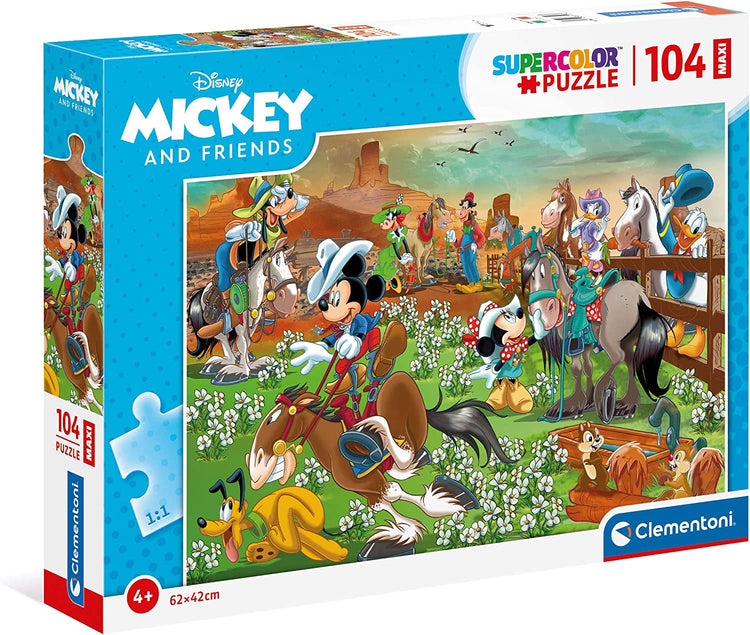 Clementoni Maxi Puzzle Mickey & Friends 104pieces 4+