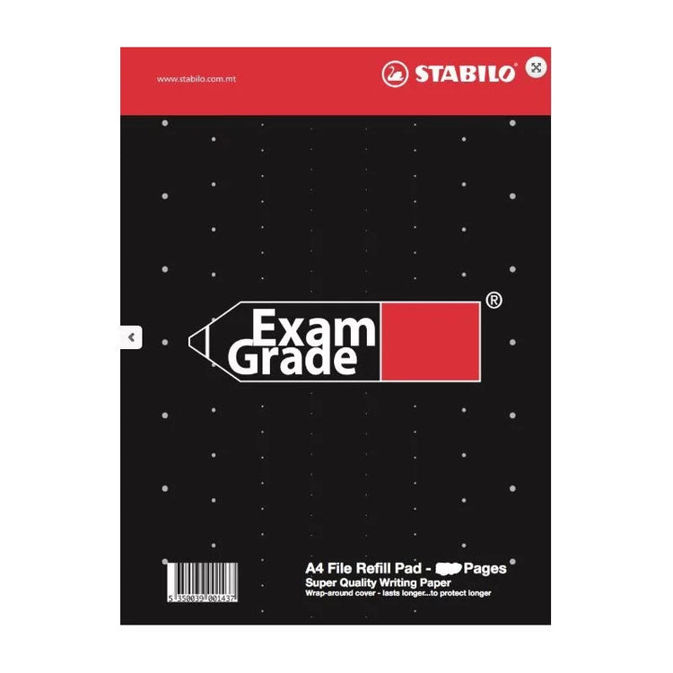 Stabilo Exam Grade Writing Pad x160pages