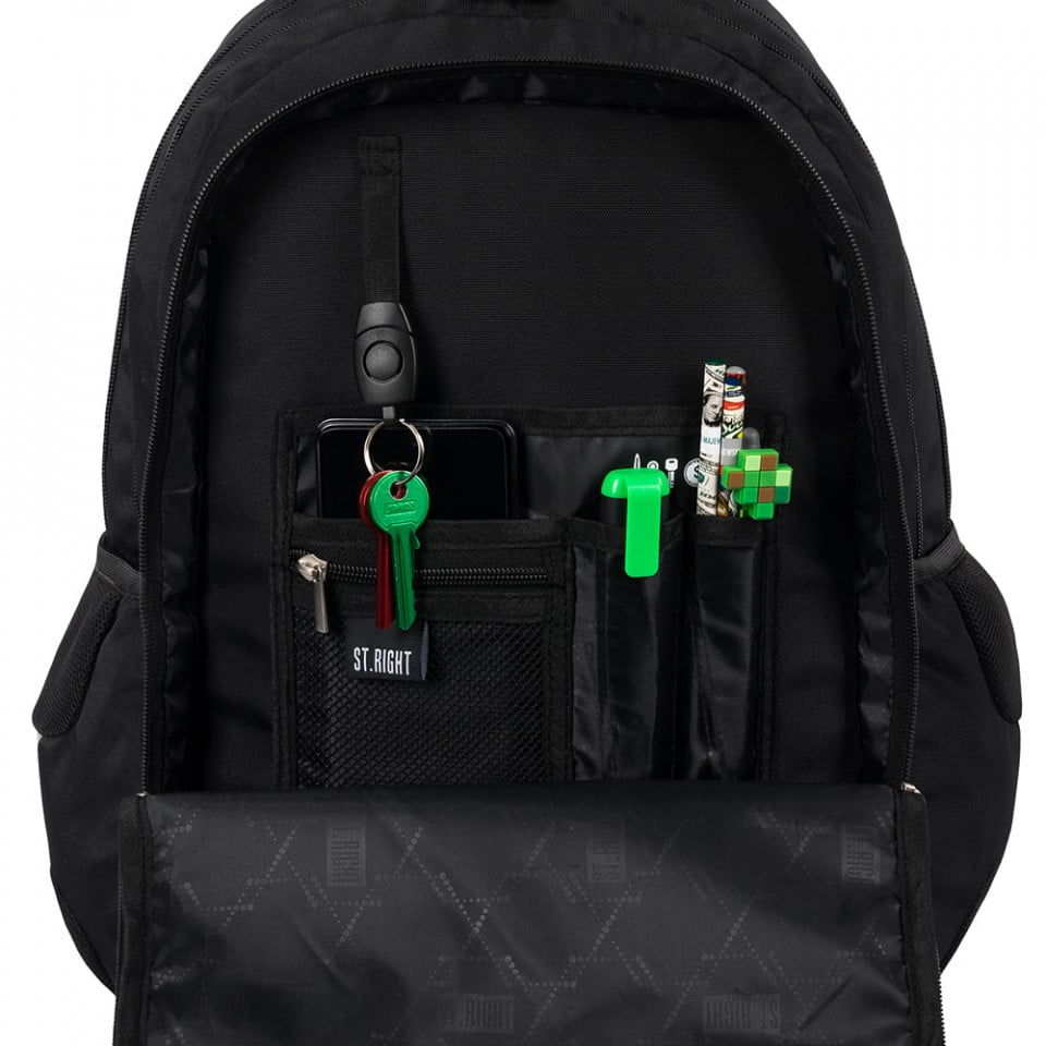 ST.BLACK 3 compartment Backpack BP73 46x31x20 cm