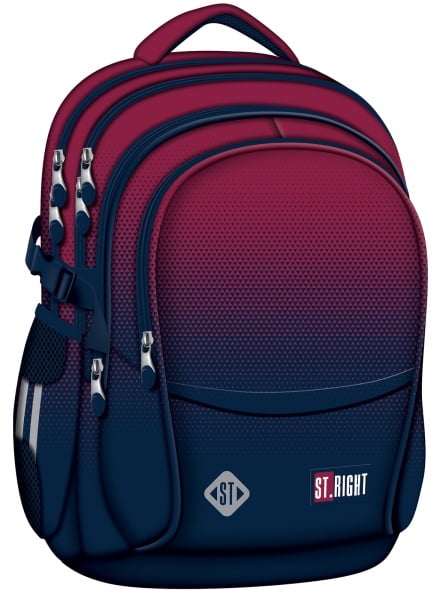 Burgundy Gradient 4 compartment Backpack BP01 42x32x20 cm