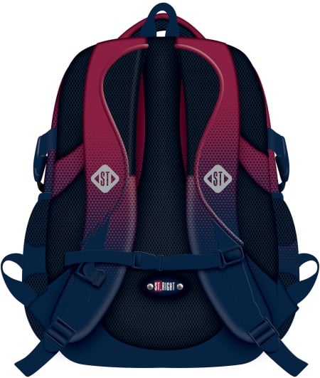 Burgundy Gradient 4 compartment Backpack BP01 42x32x20 cm