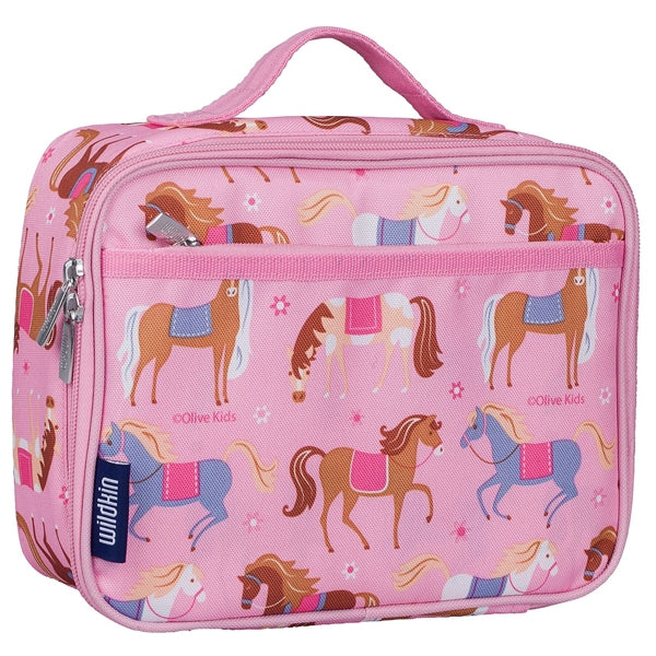 Pink Ponies Lunch Bag